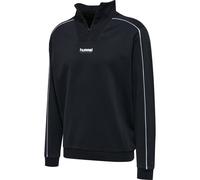 HUMMEL hmlLGC WESLEY HALF ZIP SWEATSHIRT black 2XL