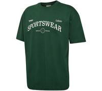 hummel hmlLOOSE Club Sportswear T-Shirt 6195 - dark green L