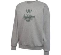 hummel Hmlloose Crewneck Club Sportswear - grey melange - XL