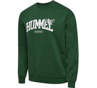 HUMMEL hmlLOOSE CREWNECK UNIVERSITY BEE dark green L