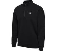 hummel Hmlloose Half Zip Bee Sweatshirt schwarz 2XL