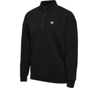 hummel Hmlloose Half Zip Bee Sweatshirt schwarz 2XL