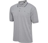 hummel Hmlloose Polo Shirt S/S Bee - grey melange - L