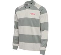 hummel Hmlloose Striped Polo L/S - Herren - belgian block - S