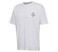 hummel Hmlloose Tee S/S Club Sportswear - white/dark green - S
