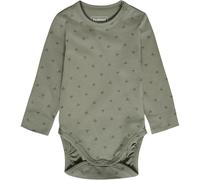 hummel hmlMINI Bee Print langarm Baby-Body 6371 - shadow 80