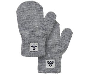 hummel hmlMINI Knit Baby Fäustlinge 2006 - grey melange 0-2 Jahre