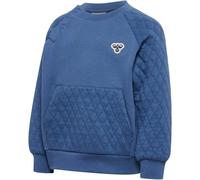 hummel hmlMINI Loose Quilt Sweatshirt Kinder 7379 - dutch blue 86