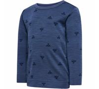 hummel Hmlmini Wool T-Shirt L/S - Kinder - vintage indigo - 116
