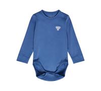 hummel Hmlmini Solid Body L/S Bee - Kinder - dutch blue - 80