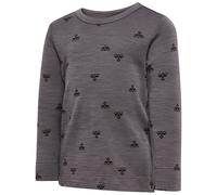 hummel Hmlmini Wool T-Shirt L/S - Kinder - charcoal gray - 122