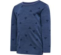 hummel Hmlmini Wool T-Shirt L/S - Kinder - vintage indigo - 110