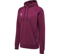 Hummel Move Grid Cotton Hoodie S Bordeaux