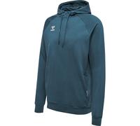 HUMMEL hmlMOVE GRID COTTON HOODIE deep teal L
