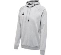 hummel Hmlmove Grid Cotton Hoodie Herren - grey melange - M
