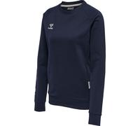 HUMMEL Damen Hmlmove Grid Cot. Woman Sweatshirt, Marine, M EU