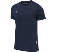 Hummel Herren T-Shirt hmlMOVE GRID COTTON T-SHIRT S/S 214792-7026 S Marine