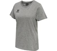 HUMMEL hmlMOVE GRID COTTON T-SHIRT S/S WOM grey melange L