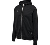 hummel Hmlmove Grid Cotton Zip Hoodie Herren - black - M
