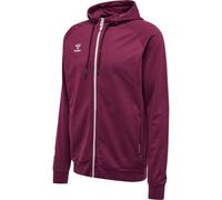 hummel Hmlmove Grid Cotton Zip Hoodie Herren - grape wine - 2XL