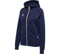 HUMMEL hmlMOVE GRID COTTON ZIP HOODIE WOMA marine L