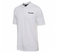 hummel HMLGO Mover Herren Cotton Polo - 205574, Farbe:9001 White, Textil:S
