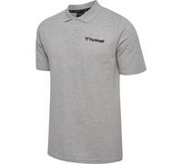 hummel HMLGO Mover Herren Cotton Polo - 205574, Farbe:2006 Grey Melange, Textil:XXL