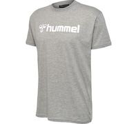 hummel hmlMOVER Cotton T-Shirt S/S, Grey Melange, 2XL