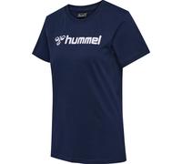 hummel Hmlmover Cotton T-Shirt S/S Woman Shirt blau M