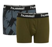 HUMMEL hmlNOLAN BOXERS 2-PACK dark olive 98/104