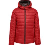 hummel Hmlnorth Quilted Hood Jacket Kids Jacke rot 128