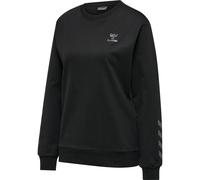 HUMMEL hmlOFFGRID COTTON SWEATSHIRT WO jet black/forged iron L