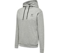 hummel Herren Hmloffgrid Hoodie Hooded Sweatshirt, Grey Melange/Forged Iron, L EU