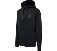 HUMMEL hmlOFFGRID HOODIE jet black/forged iron XL