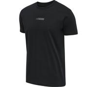 HUMMEL hmlOFFGRID TEE S/S jet black/forged iron XL