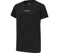 HUMMEL hmlOFFGRID TEE S/S KIDS jet black/forged iron 116