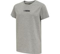 hummel Offgrid T-Shirt Kinder grey melange/forged iron 140