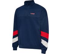 hummel hmlOversized Halfzip Sportswear Herren - navy/rot/weiß - L