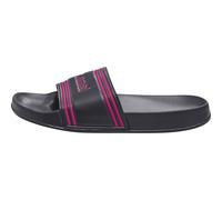 "hummel Pool Slide Jr Badeschuhe schwarz"