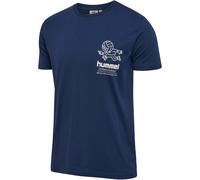 hummel hmlPULSE Graphic T-Shirt Herren 7895 - dress blues XL