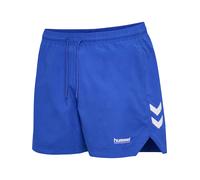 Badeshorts HUMMEL "HMLPULSE SWIM SHORTS", Herren, Gr. M (48/50), N-Gr, dazzling blau, Obermaterial: 100% Polyester, Badehosen Badeshorts, mit Innenslip, seitliche Taschen (89560247-M) dazzling blau