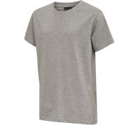 hummel hmlRED Basic T-Shirt Kinder grey melange 116