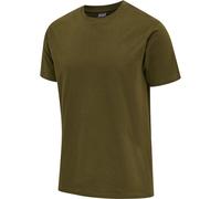 HUMMEL hmlRED BASIC T-SHIRT S/S dark olive XL
