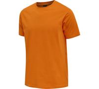 HUMMEL hmlRED BASIC T-SHIRT S/S orange tiger S