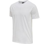 Hummel Herren T-Shirt hmlRED Basic Kurzarm Baumwolle Weiß 5XL