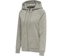 hummel, hmlRED Classic Zip Hoodie Woman, Grey Melange, XL