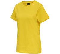 HUMMEL hmlRED HEAVY T-SHIRT S/S WOMAN empire yellow L