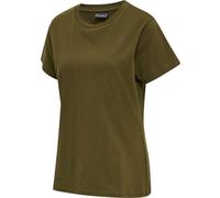 hummel hmlRED Heavy T-Shirt Damen dark olive M