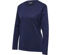 hummel Hmlred Heavy T-Shirt L/S Woman Shirt blau S