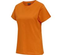 Hummel T-Shirt hmlRED Heavy Damen Orange Tiger XS